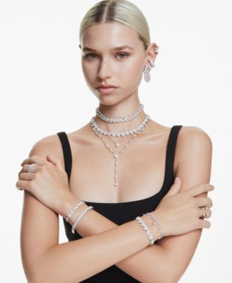 Silver-Tone Plated Matrix Vittore Ring