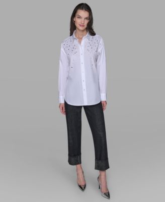 Women's Hot Fix Poplin Top