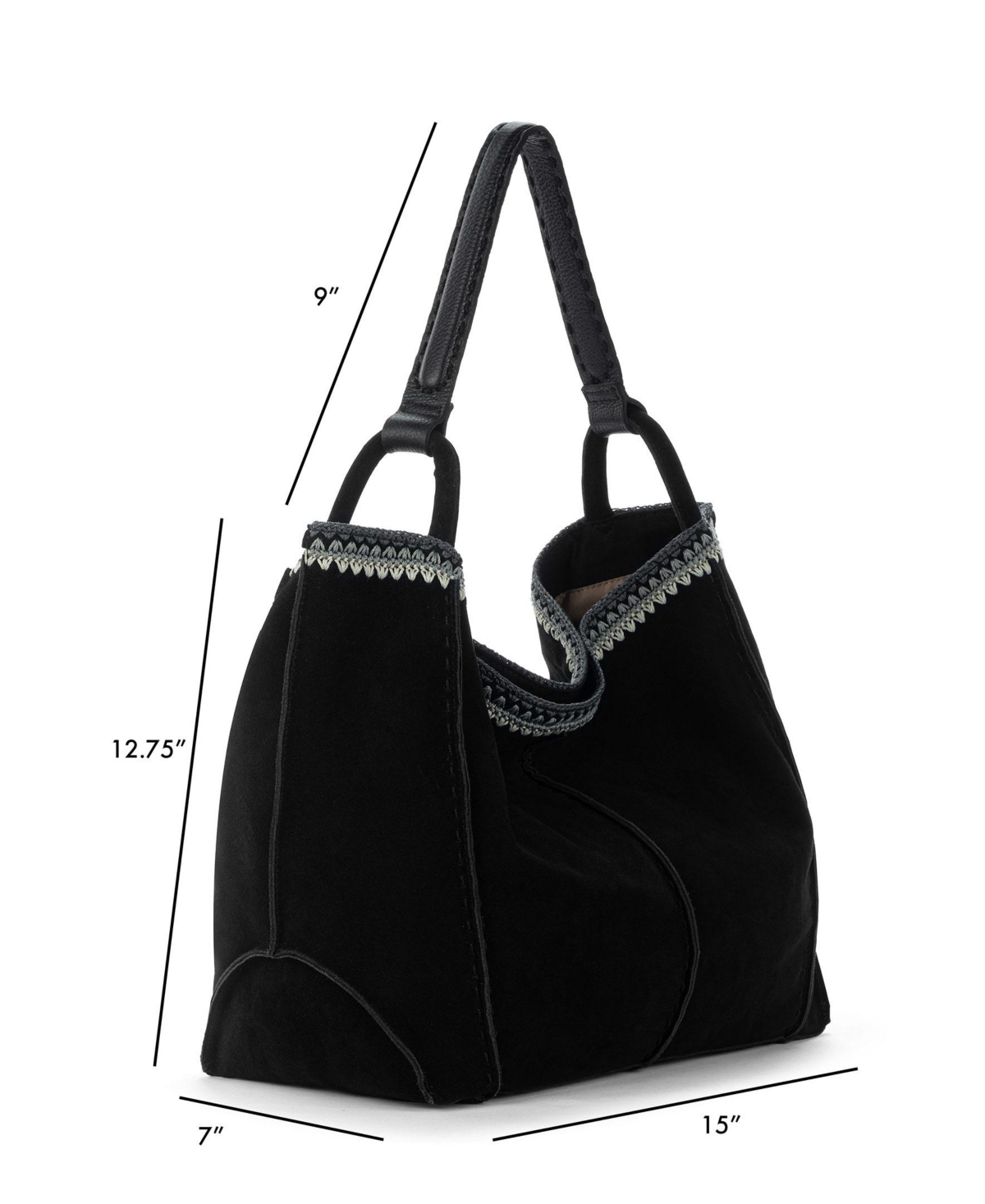The Sak Women's Los Feliz Leather Tote Bag In Black