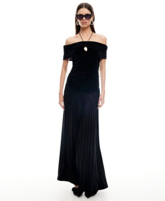 Women's Field of Dreams Off-The-Shoulder Ball Gown