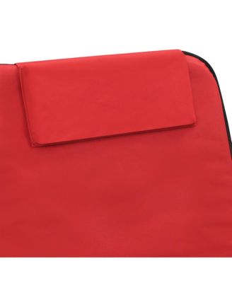 Beach Chair Set of 2 Red