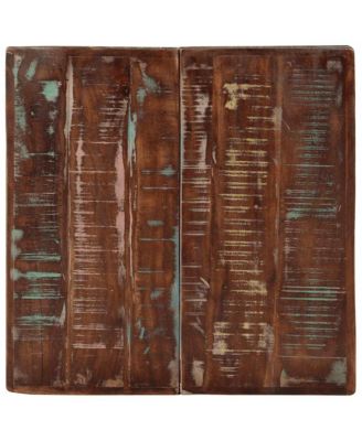 Bistro Table Multicolor Reclaimed wood, powder-coated cast iron