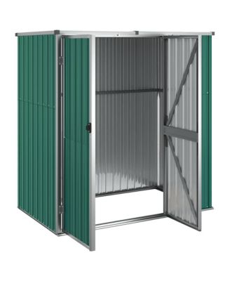 Tool Shed Green Galvanized steel, metal, plastic Large