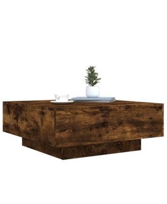 Coffee Table Smoked Oak Engineered wood Medium