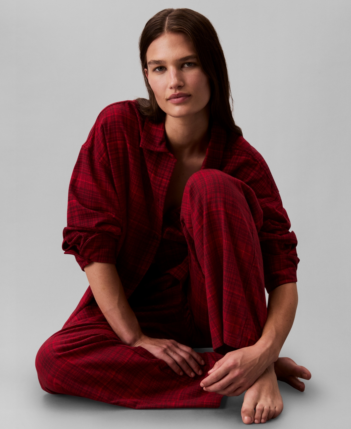 Calvin Klein Women's Pull-on Sleep Pants Qs7534 In Neutral