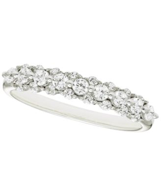 Macy's - White Diamond Band Ring (1/2 ct. t.w.) in 14K White Gold