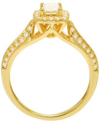 Diamond Engagement Ring (5/8 ct. t.w.) in 14k White or Yellow Gold