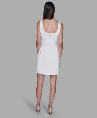 Women's Square Neck Sheath Dress