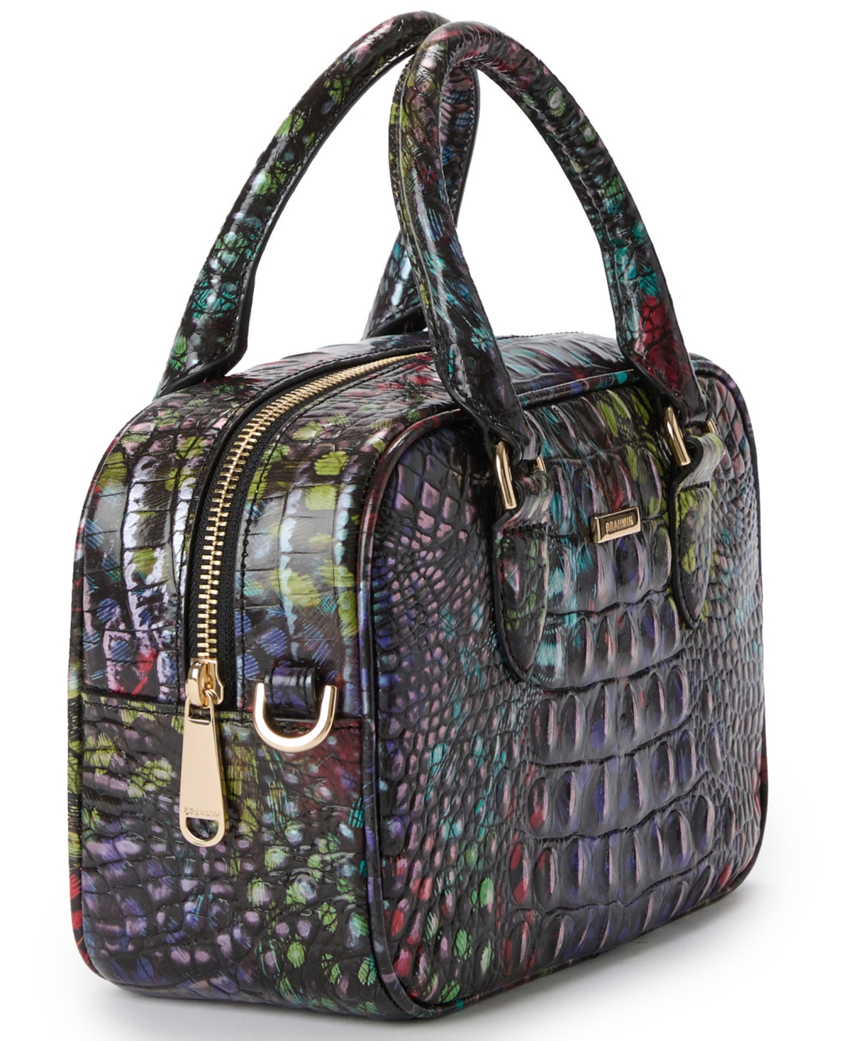 Brahmin Mara Buckle Small Satchel Bag