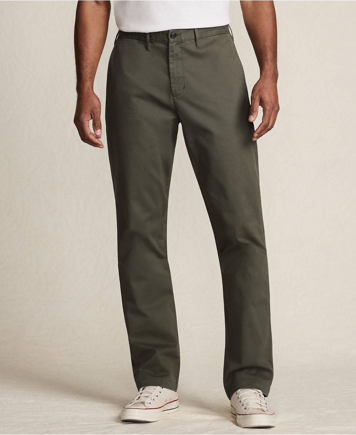 Мужской дорожный комплект с классическими брюками-чино