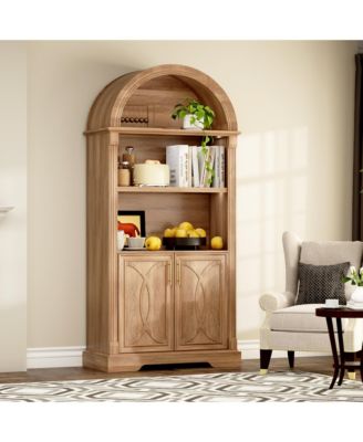 71" Arched Cabinet with 3-Color LED & Motion Sensor
