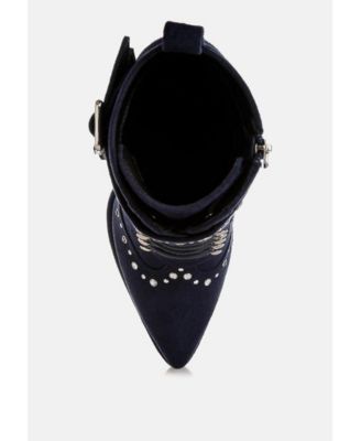 Womens Punk Nomad Harness Detail Lace Up Boots