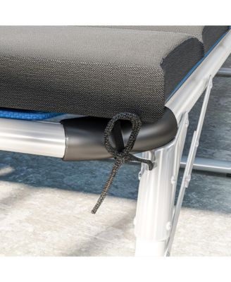 2pcs Olefin Chaise Lounge Chair Cushion, 80" x 26",