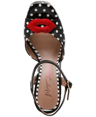 Women's Allyson Lips Platform Dress Sandals