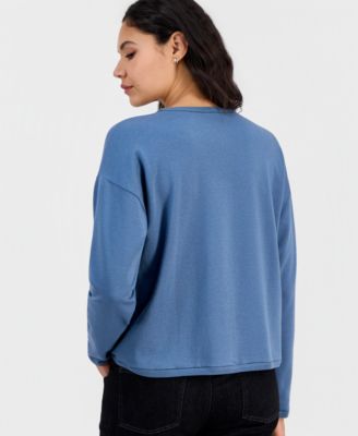 Women's Round Neck Cropped Box Top