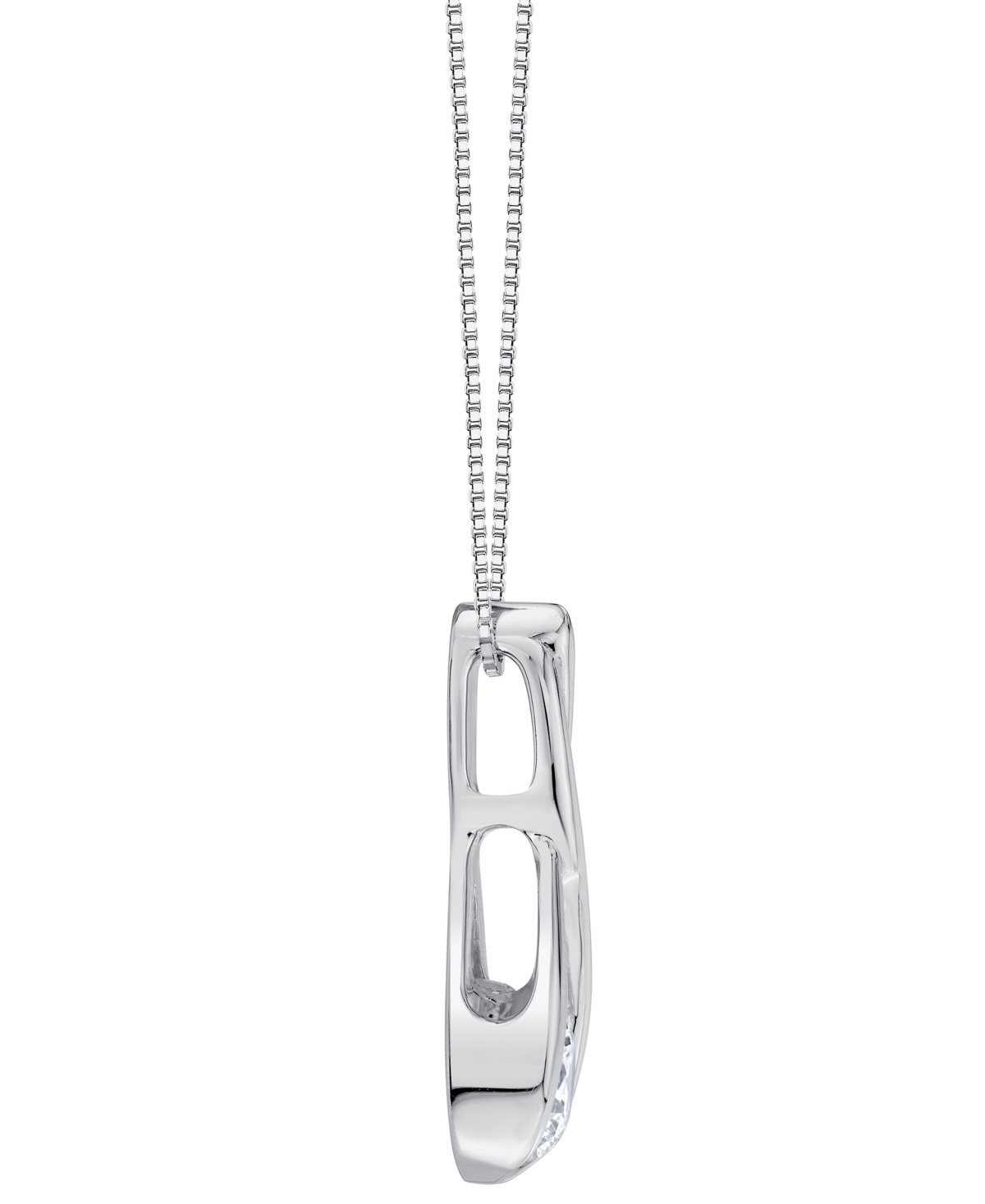 Sirena Lab Grown Diamond Pendant Necklace (1-1/2 Ct. T.w.) In 14k White Gold (also In 14k Yellow Gold) In Metallic