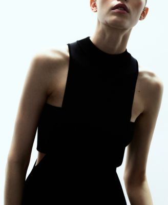 Women's Cut-Out Knit Dress