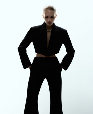 Women's Wool Suit Pants