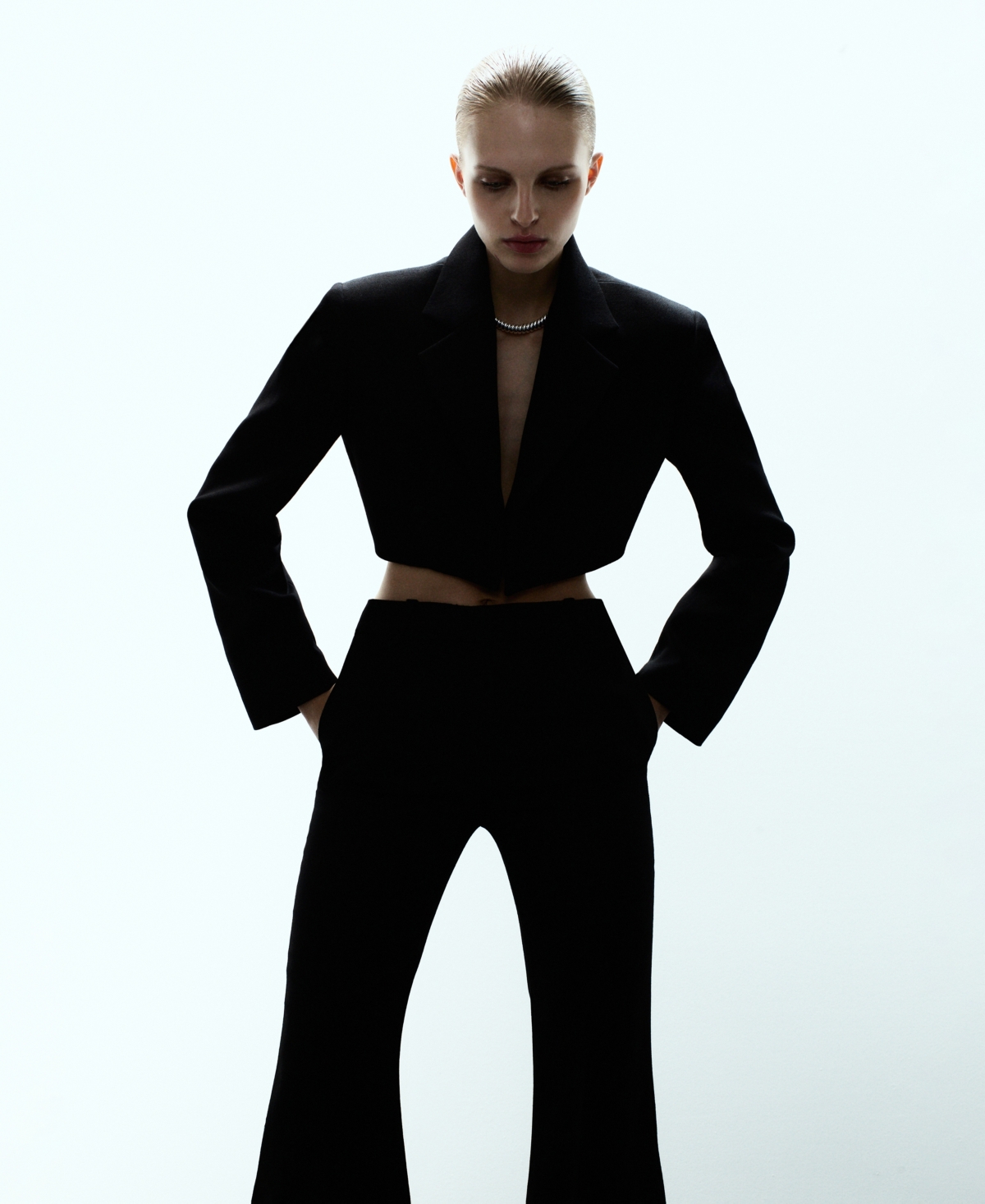 Mango Women's Wool Suit Pants