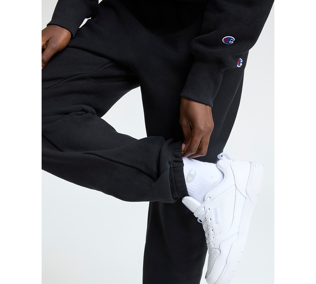 Champion Women's Essentials Reverse Weave Cinched Bottom Sweatpants