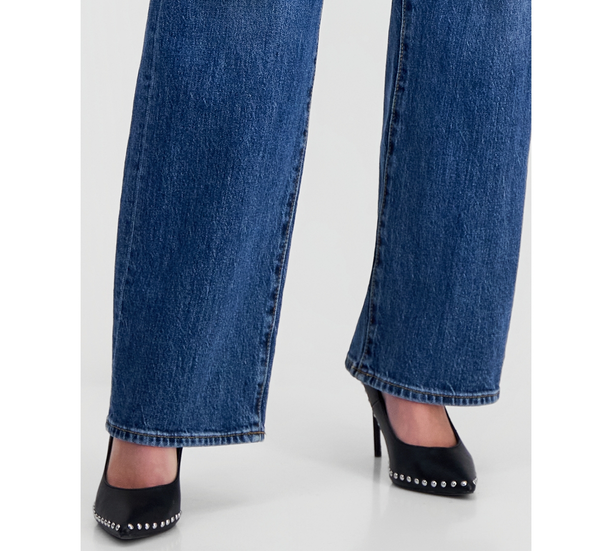 Guess Women's High Rise Straight-Leg Jeans