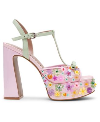 Women's Melodie Ditsy Floral Platform Dress Sandals