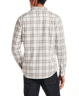 Men's Brushed Flannel Long-Sleeve Shirt