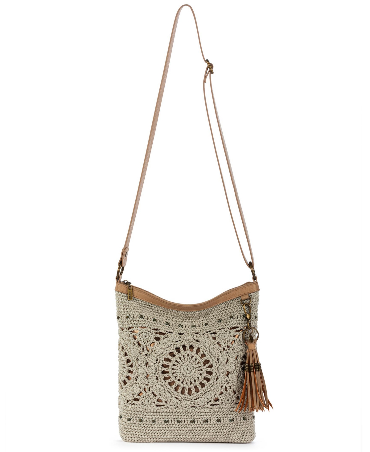 The Sak Women's Lucia Crochet Medium Crossbody Bag