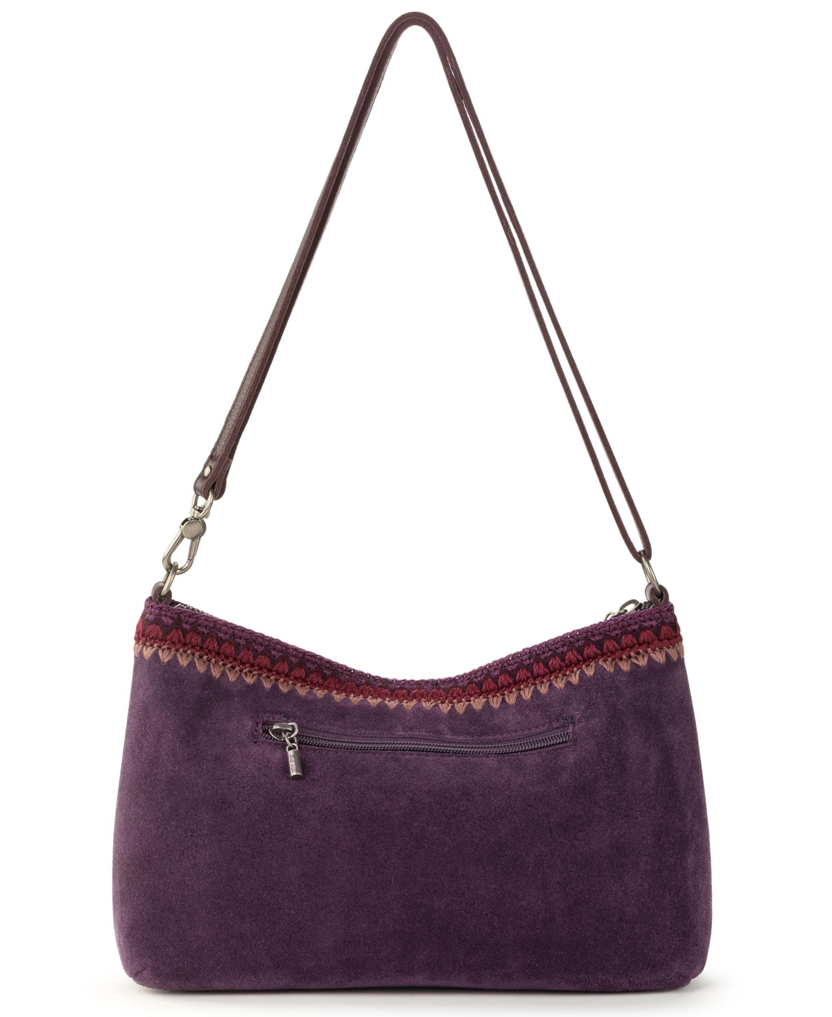 The Sak Women's Lumi Leather Convertible Crossbody In Purple