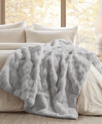 Vivienne Faux Fur Throw, 50" x 60"