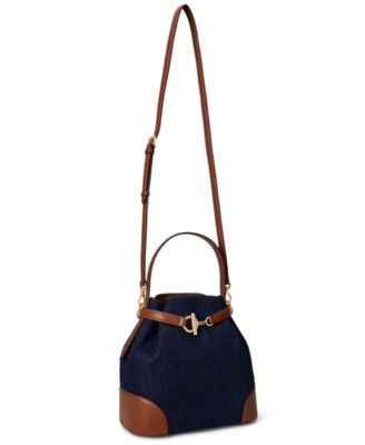 Small Denim Blaike Bucket Bag