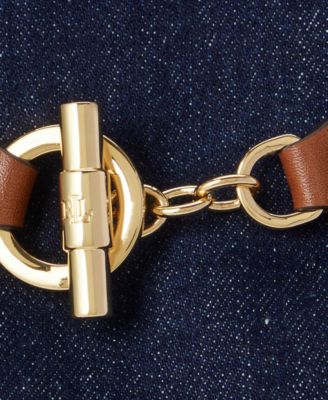 Small Denim Blaike Bucket Bag