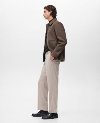 Men's Regular-Fit Pleated Pants