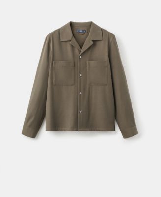 Men's Regular-Fit Pocket Overshirt