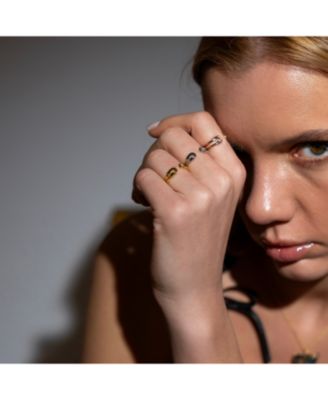 Sterling Silver Safety Pin Ring