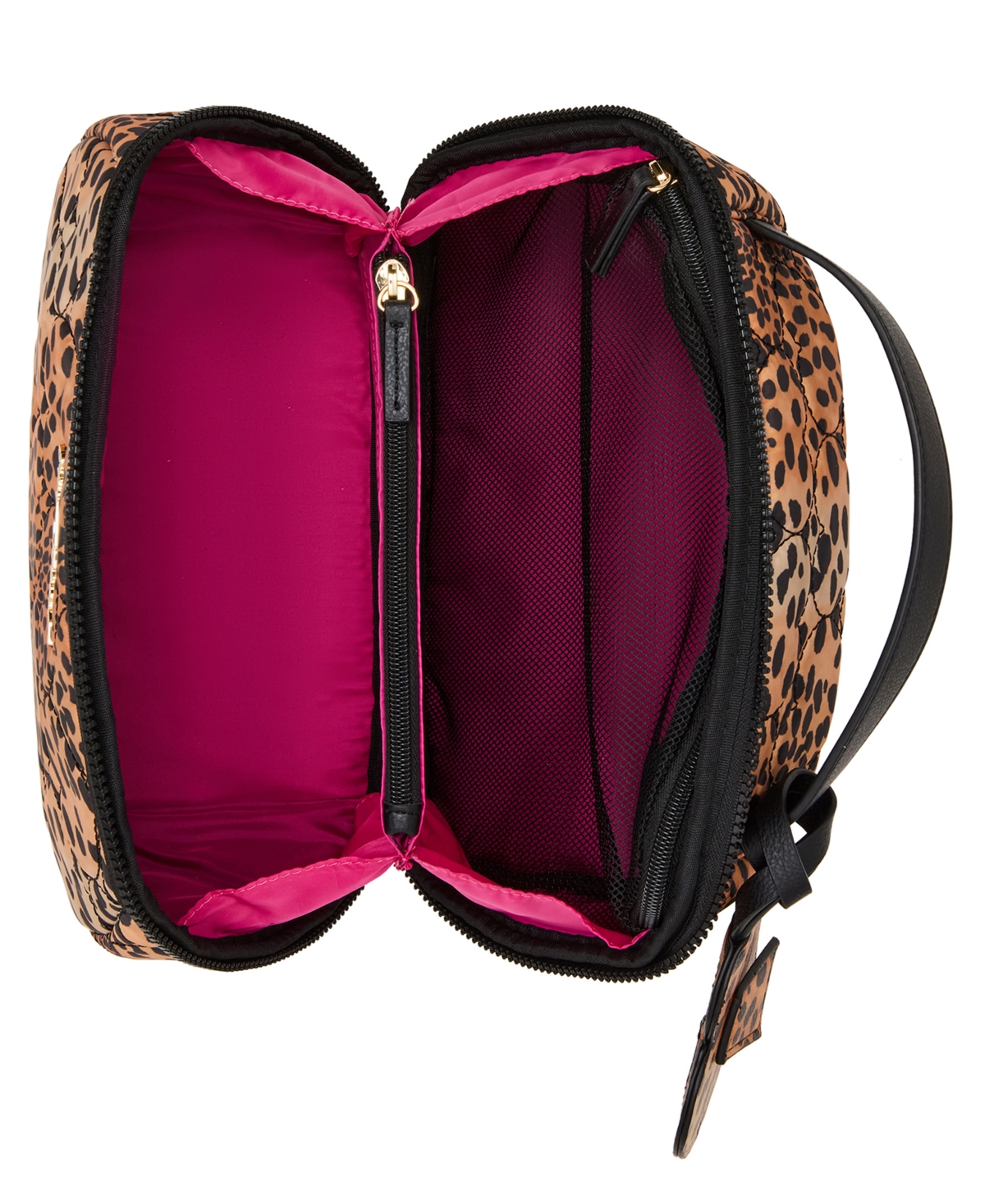 Betsey Johnson Loaf Cosmetic Case with Mirror