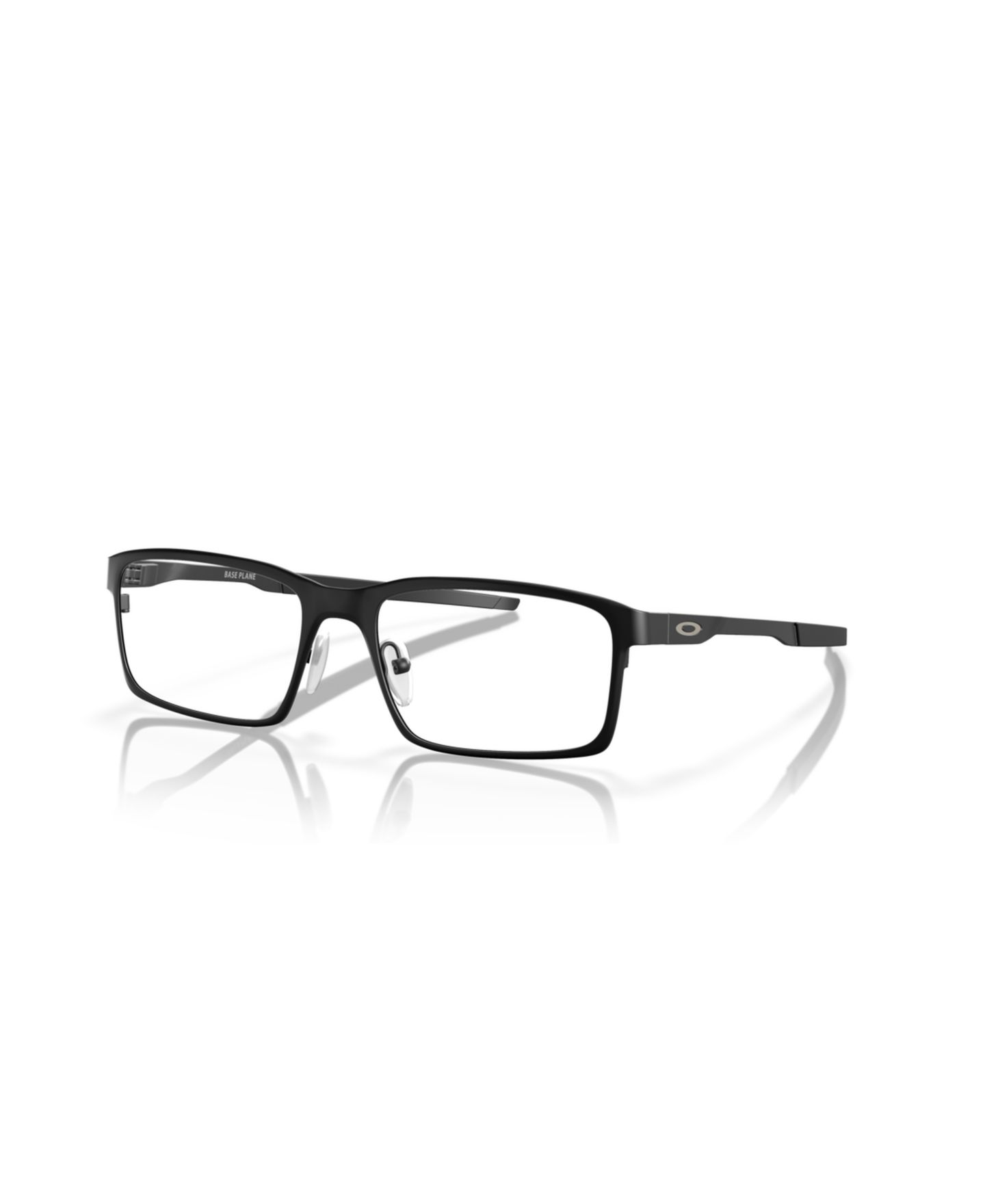 Мужские очки Oakley Man Rectangle Metal OX3232 Base Plane Eyeglasses, цвет: Чёрный — фото 3