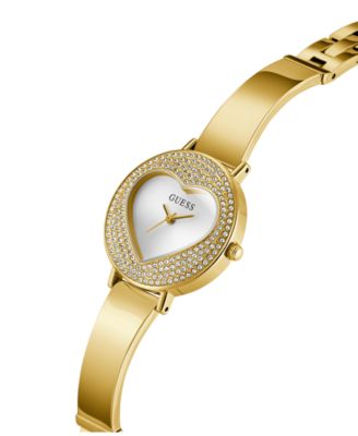 Women's Gold-Tone Glitz Analog Watch, 30mm