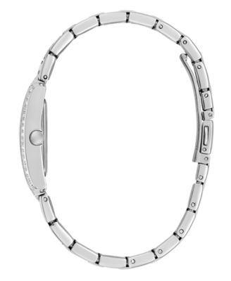 Women's Silver-Tone Glitz Analog Watch, 23mm