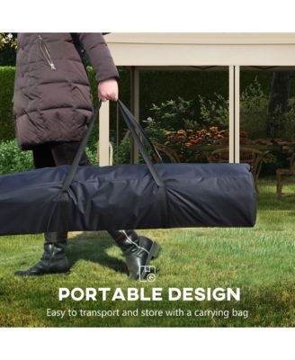 11' x 11' Pop- Up Gazebo Canopy with Carrying Bag,