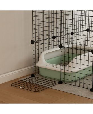 DIY Cat Cage Indoor with Hammock, for 1-3 Cats, 3 x 3 x 4,