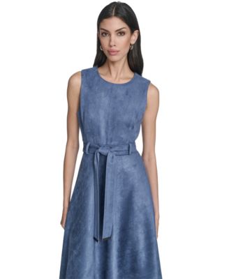 Women's Sleeveless Midi Dress