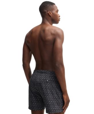 Men's Quick-Dry Monogram Swim Shorts
