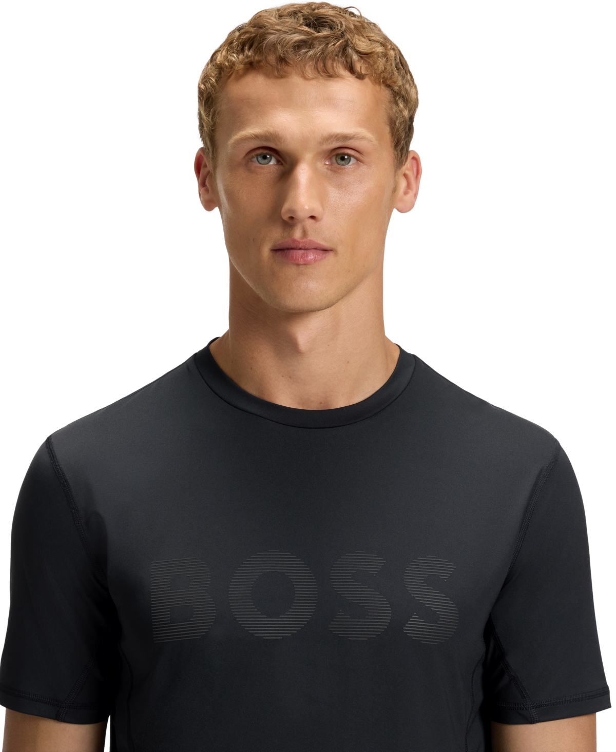 Boss by Hugo Men's Moisture Management Active Slim-Fit T-Shirt