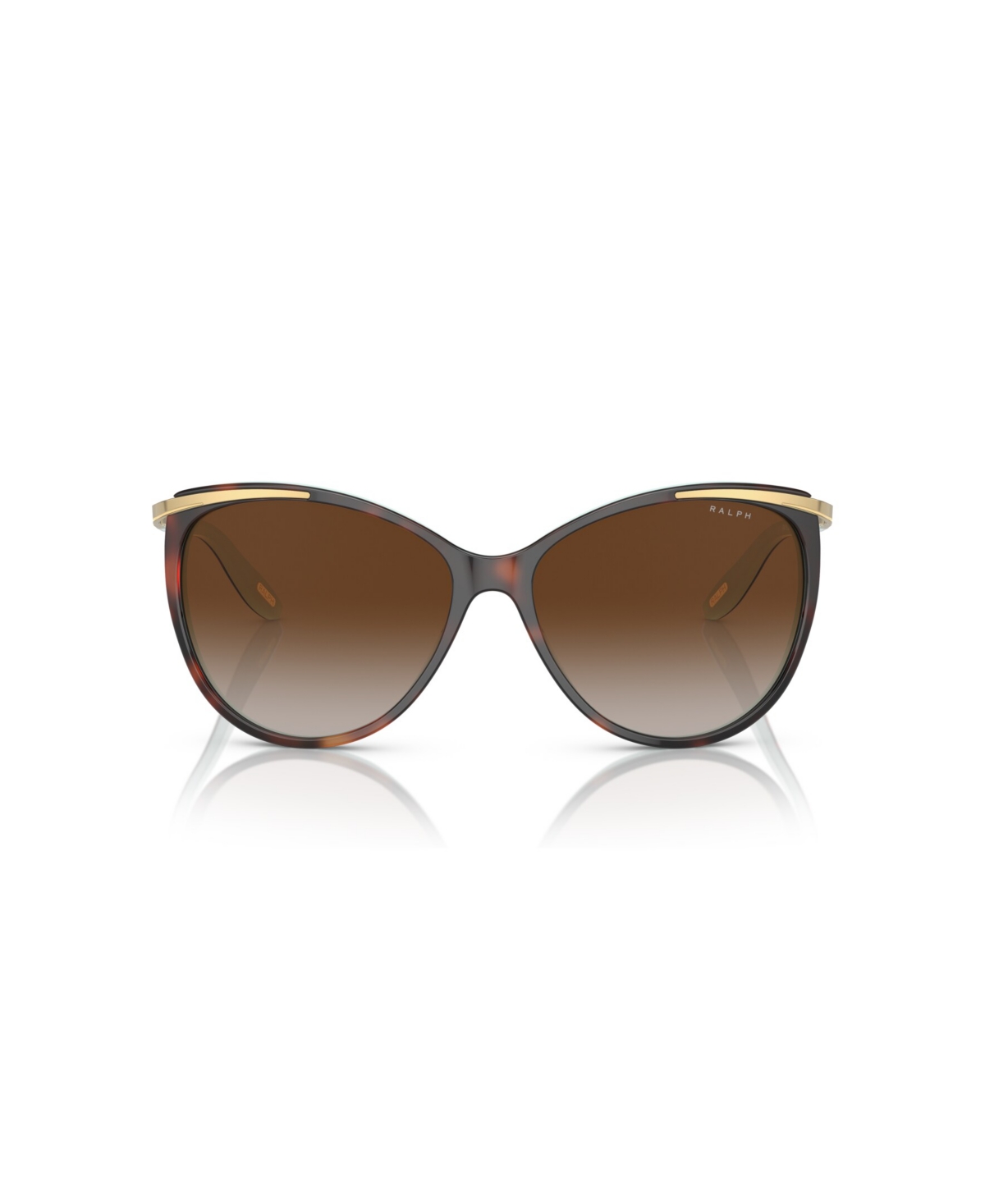 Ralph Lauren Women's Cat Eye Sunglasses, Ra5150 In Brown