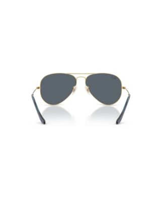 Unisex Pilot Sunglasses, Aviator Large Metal RB3025