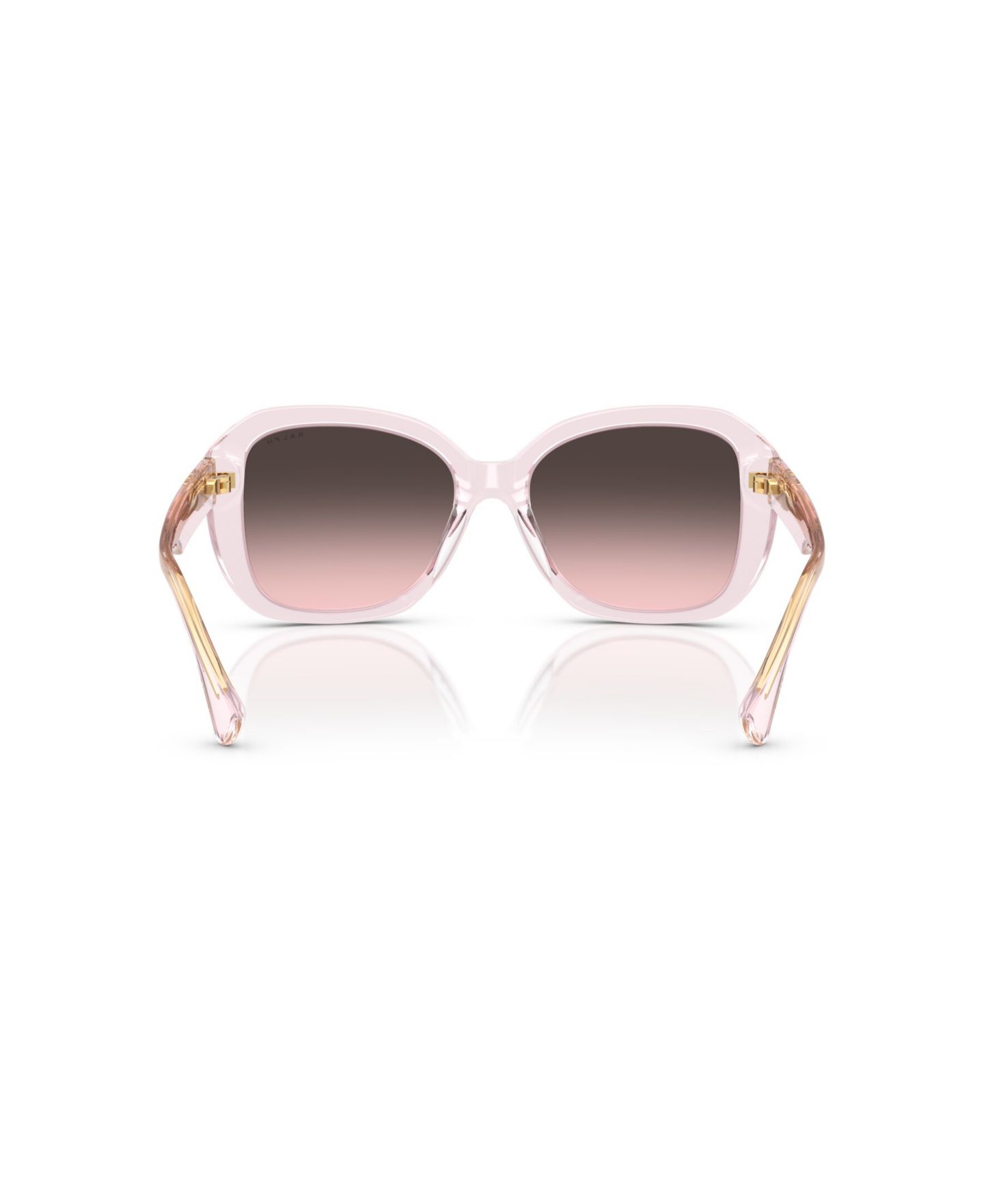 Женские солнцезащитные очки Ralph by Ralph Lauren Square Sunglasses, RA5321U, цвет: Розовый — фото 3