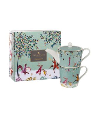 Sara Miller Woodland Tales Merry Band Teapot