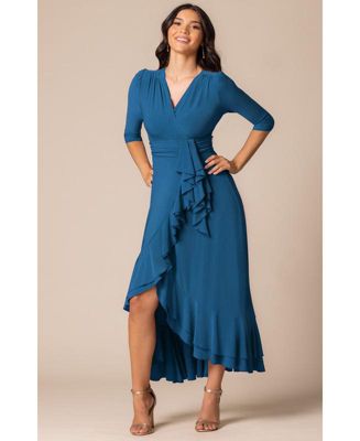 Women's Veronica Ruffle Evening Gown