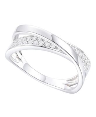 Macy's - Diamond (1/3 ct. t.w.) Ring in Sterling Silver